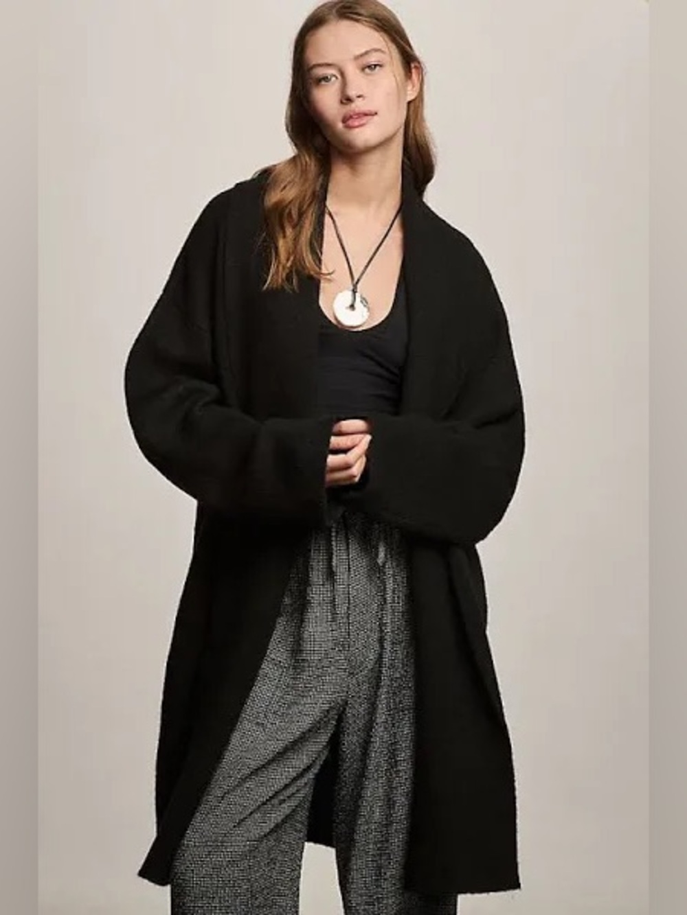 By Anthropologie
The Mariel LongLine Cardigan Black - Picture 2 of 12